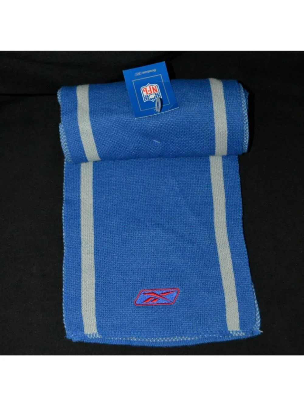 NFL Super Bowl XL Scarf Reebok Blue Detroit 2006 Steelers Seahawks Tailgate NEW